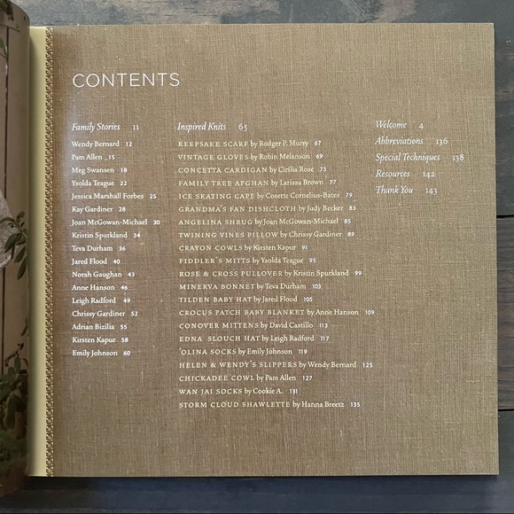 My Grandmother's Knitting Hardcover Book: Family Stories and Inspired Knits - Picture 2 of 4